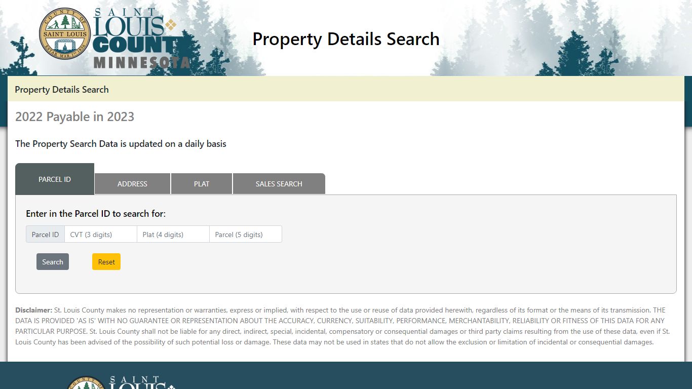 Property Details Search - Property Details Search - St. Louis County ...